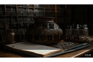 比特派账户恢复  然后建立密码并备份钱包助记词