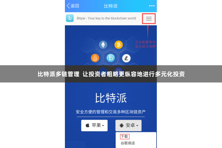 比特派多链管理  让投资者粗略更纵容地进行多元化投资